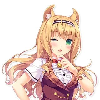 Sticker ᛫ Neko Chan :: @Pangae ᛫ ᛫ - 8