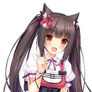 Sticker ᛫ Neko Chan :: @Pangae ᛫ ᛫ - 11