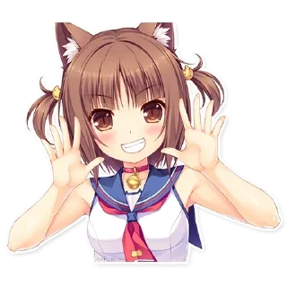 Sticker ᛫ Neko Chan :: @Pangae ᛫ ᛫ - 9