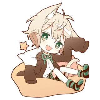 Стикер Neko kun - 6