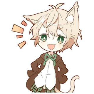 Стикер Neko kun - 3
