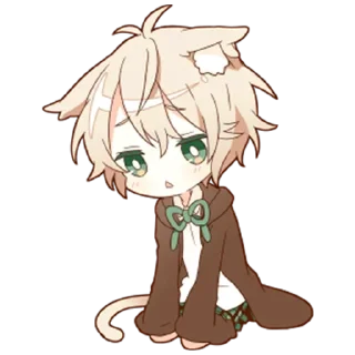 Стикер Neko kun - 8