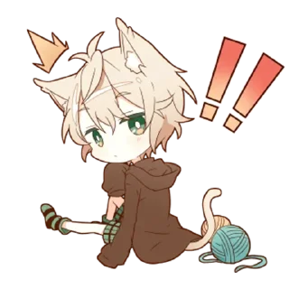 Стикер Neko kun - 4