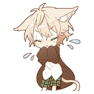 Стикер Neko kun - 0