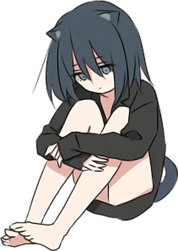 Sticker Neko_sorry - 1