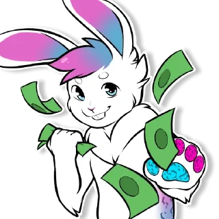 Стикер Nekobunny - 7