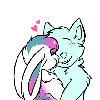 Стикер Nekobunny - 9