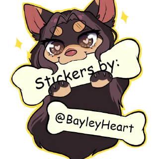 Стикер Nekobunny - 8