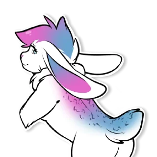 Стикер Nekobunny - 5