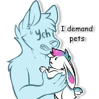 Стикер Nekobunny - 6