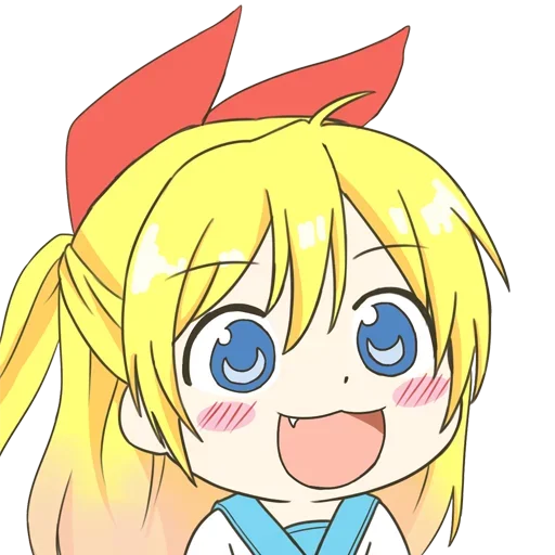 NISEKOI @animestickerchannel - cartoon