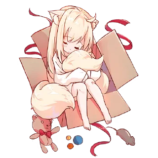 Sticker Некомия (BIG) @Nyasticks - 3