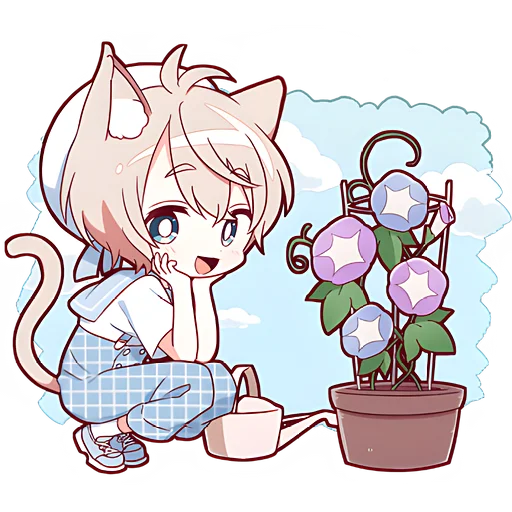 Sticker NekomimiSummerNyansticks - 1