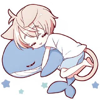 Sticker Летние Некомими @Nyasticks - 0