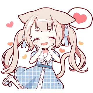 Sticker Летние Некомими @Nyasticks - 10