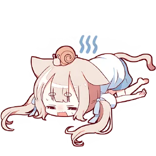 Sticker Летние Некомими @Nyasticks - 7