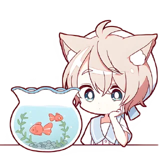 Sticker Летние Некомими @Nyasticks - 5