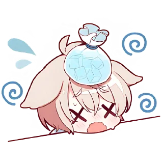 Sticker Летние Некомими @Nyasticks - 11