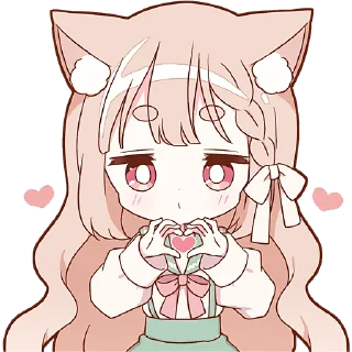 Sticker Весенние Некомими @Nyasticks - 8