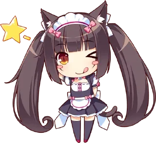 Sticker чокола <33 @cutecoreari - 3