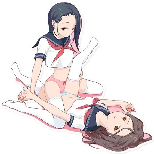 рисование аниме эскиз