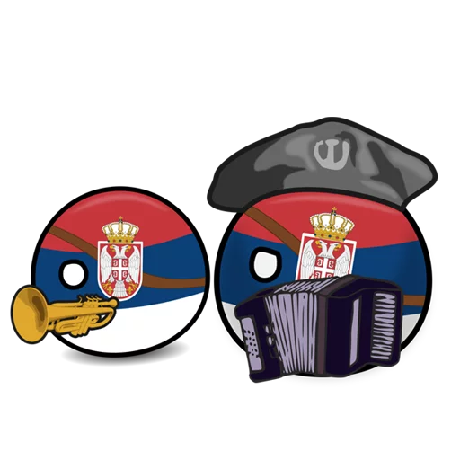 Sticker NemaSerbiaStrong - 1