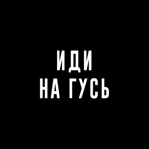 Sticker Гусь вместо мата - 2