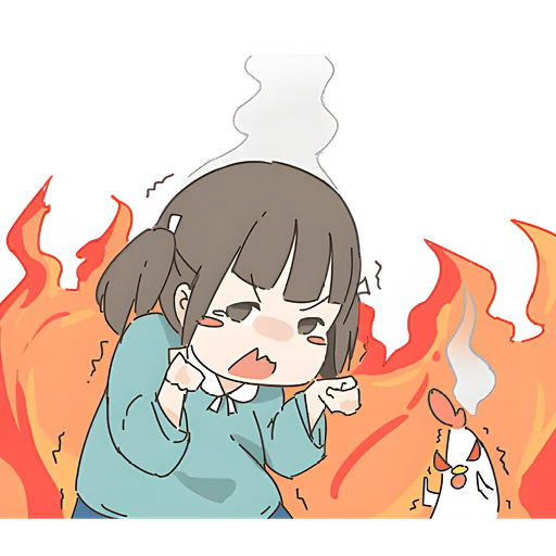 Sticker Nemechan_and_chicken_Nyasticks - 1