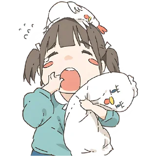 Стикер Немечан и кура @Nyasticks - 0