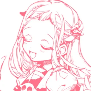 Sticker 𝐏𝐢𝐧𝐤 𝐍𝐞𝐧𝐞💗 @toiletboundhanakokun_wc - 2