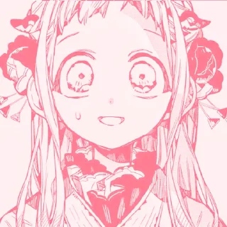 Sticker 𝐏𝐢𝐧𝐤 𝐍𝐞𝐧𝐞💗 @toiletboundhanakokun_wc - 0