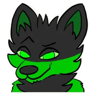 Sticker NeonWolfie - 10