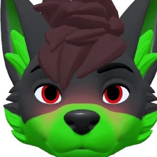 Sticker NeonWolfie - 3