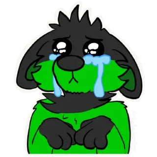 Sticker NeonWolfie - 2