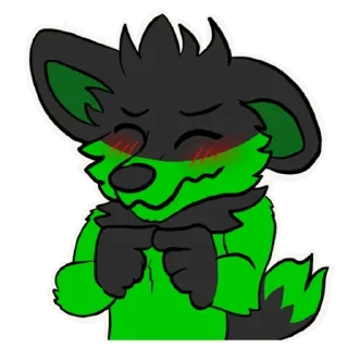 Sticker NeonWolfie - 5