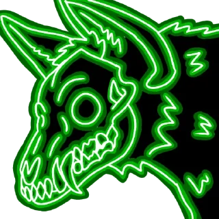 Стикер Neon - 3