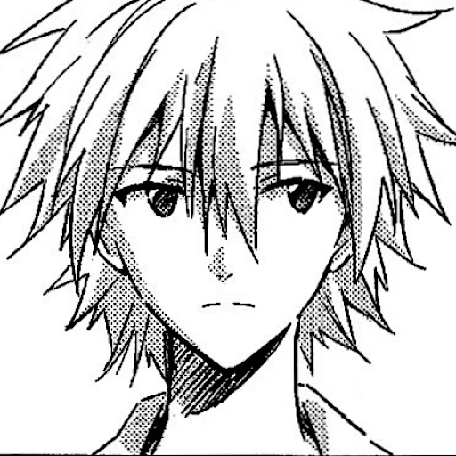 эскиз рисование аниме