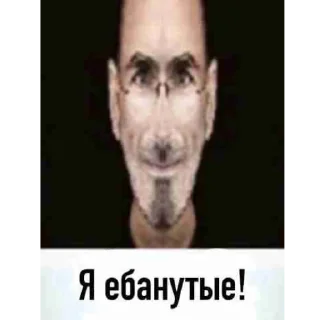 Sticker Вы ебанутые? - 9