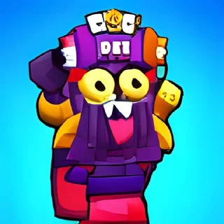 Sticker Нейронный Бравл Старс - 9