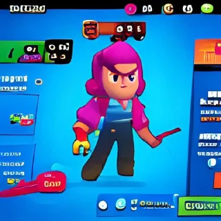 Sticker Нейронный Бравл Старс - 0