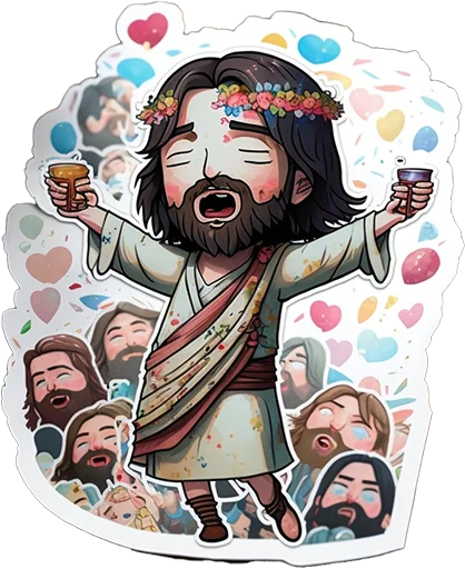 Стикер Neural_Jesus_Christ - 1