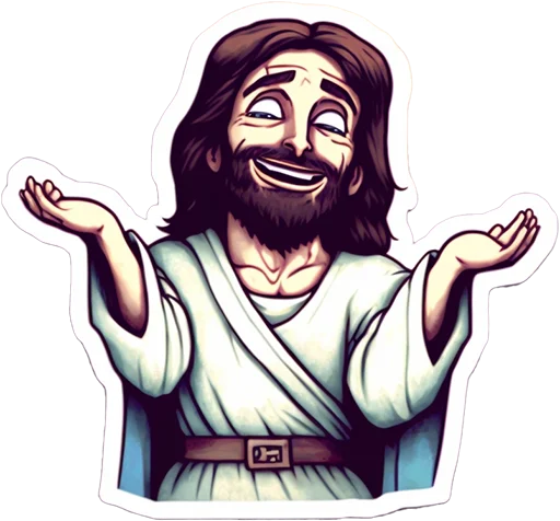 Sticker Neural_Jesus_Christ - 1