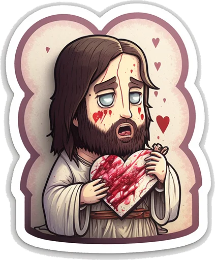 Sticker Neural_Jesus_Christ - 1