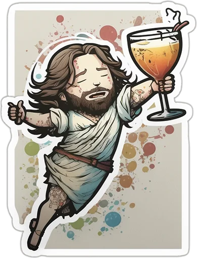 Стикер Neural_Jesus_Christ - 1