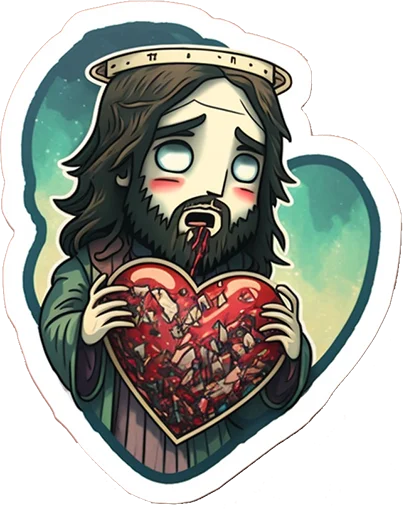 Стикер Neural_Jesus_Christ - 1