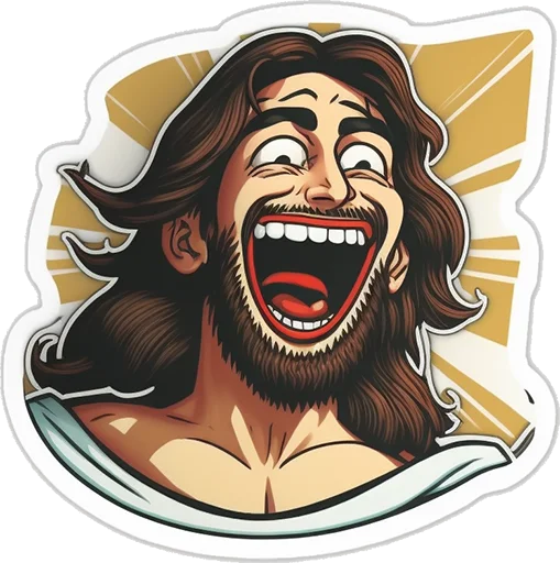 Стикер Neural_Jesus_Christ - 1