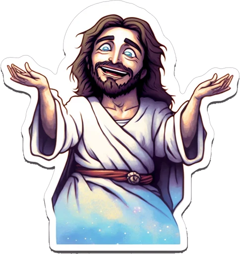 Sticker Neural_Jesus_Christ - 1