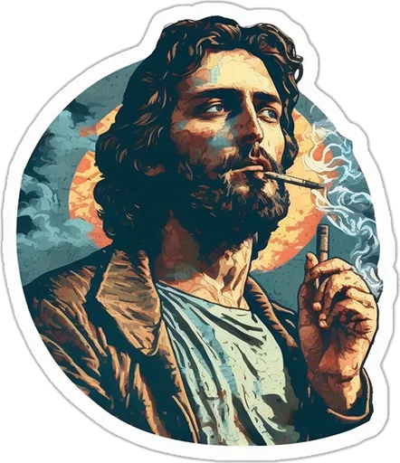 Стикер Neural_Jesus_Christ - 1