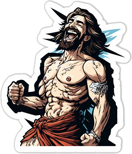 Sticker Neural_Jesus_Christ - 1