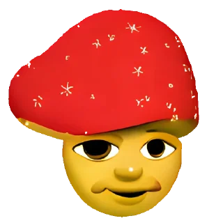 Стикер Lenin Mushroom Emojich - 3